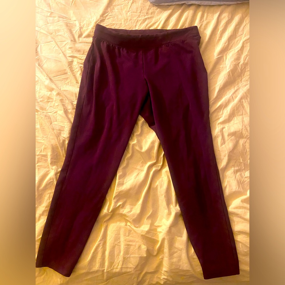 Maroon Leggings